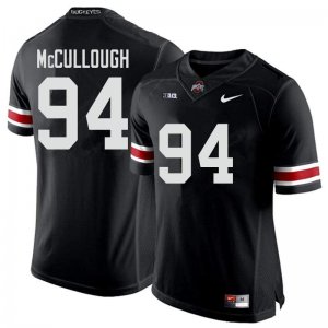 NCAA Ohio State Buckeyes Men's #94 Roen McCullough Black Nike Football College Jersey VDU6545EO